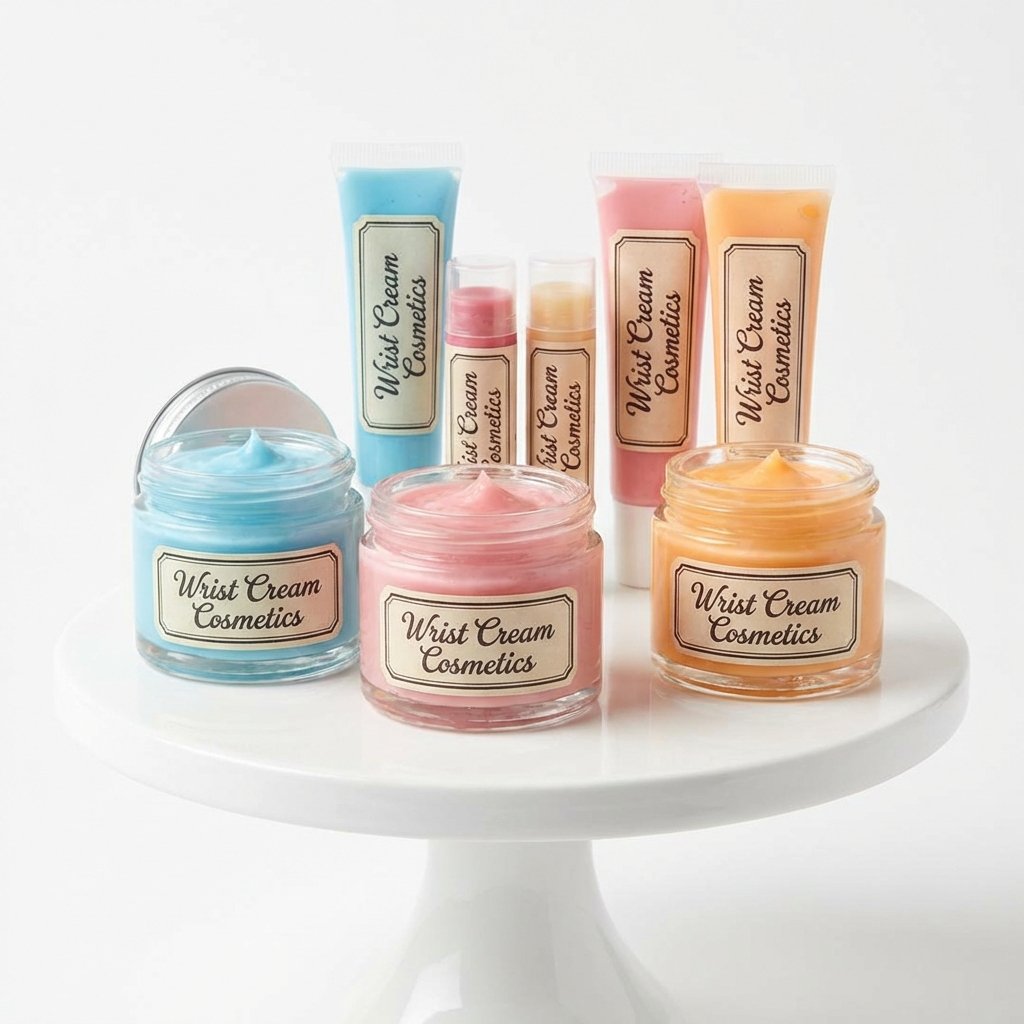Wrist Cream Cosmetics Collection